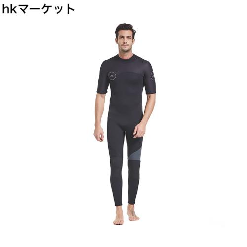 MORGEN SKY ウェットスーツ メンズ 2mm シーガル/ショートジョン 胸部スキン マリンスポーツ ウォータースポーツ ダイビング サーフィン