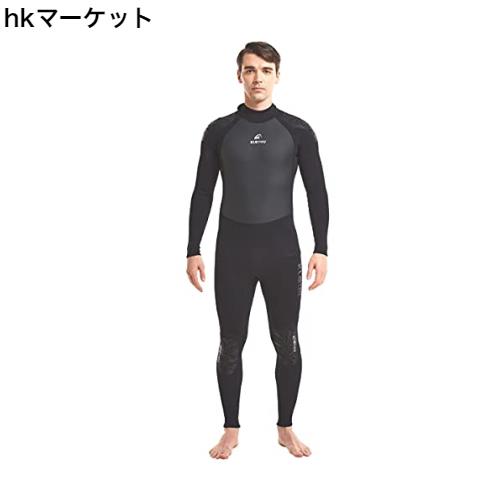 MORGEN SKY ウェットスーツ レディース フルスーツ 3mm 長袖 ワンピース ネオプレン素材 ダイビング サーフィン シュノーケリング フィッ