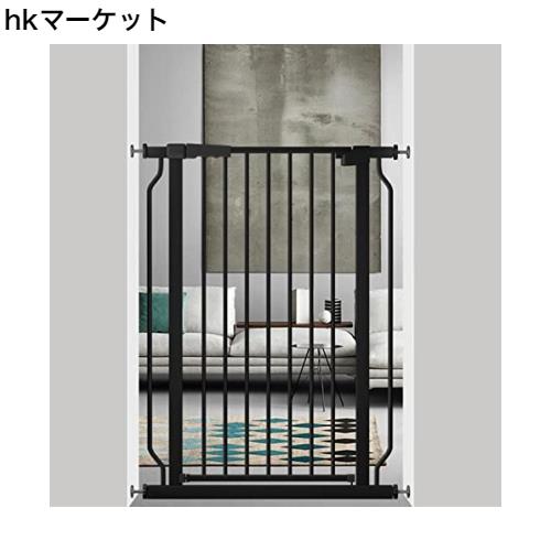 Seogva ベビーゲート ハイタイプ 高さ103cm 動ロック 高さ100cm以上つっぱり式 穴開け不要 前後90度開閉 セーフティー安全ゲート 扉開閉の通販は 11,707円