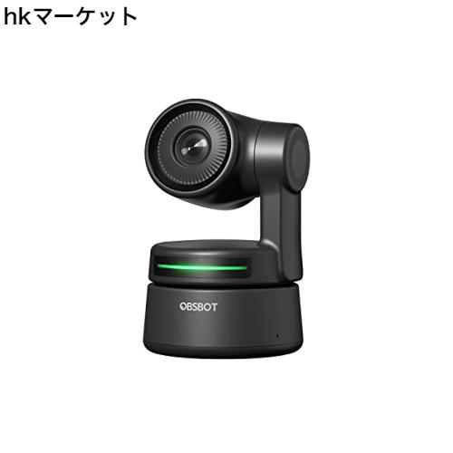 OBSBOT Tiny webカメラ AI 自動追跡 1080P フルHD PTZ ウェブカメラ 2軸 広角 撮影 マイク内蔵 リモート会議 ビデオ通話 ライブ配信 Windの通販は