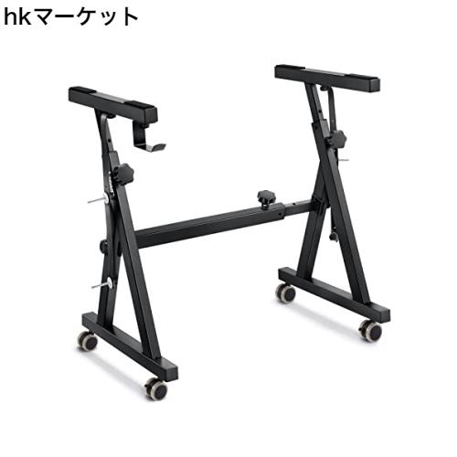 Donner 電子キーボード ピアノ Z型 スタンド 高さ60-85cm調節可能