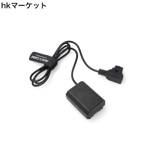 Alvin’s Cables NP-FZ100 ダミーバッテリー - Dtap 電源ケーブル Sony A7III A7R A9 ILCE-9 FX3 デジタルカメラ用