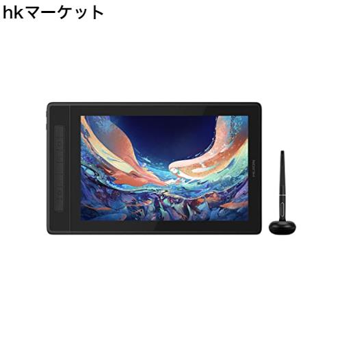 HUION 液タブ Kamvas Pro13 (2.5K) QHD+ 液晶ペンタブレット 16:10 広色域