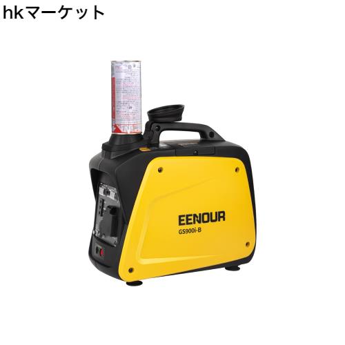 EENOUR インバーター発電機 GS900i-B カセットボンベ式 定格出力0.7kVA 