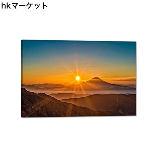 開運　赤富士 楽天市場】【三々サイズ】風水開運赤富士版画33AF 吉兆（赤富士