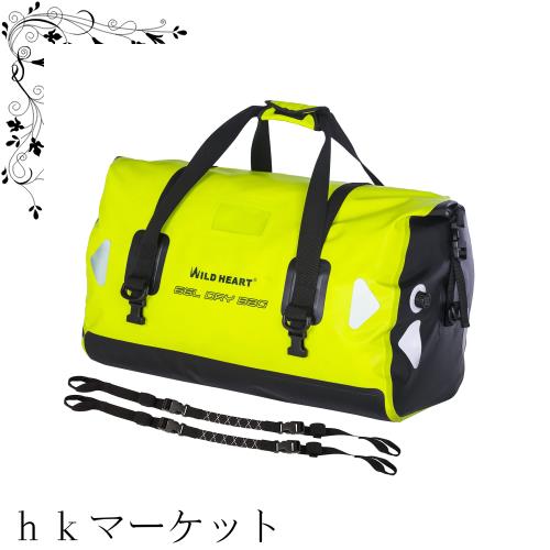 WILD HEART 防水バッグ ダッフルバッグ 40L 66L 100L 溶接シームショルダーストラップ付き バインディングロープ カヤック キャンプ ボーの通販は
