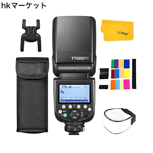 GODOX TT685II-F TT685FII カメラ ストロボ フラッシュ TTL HSS 1/8000s 2.4G 無線 伝送 スピードライトフラッシュ富士カメラに対応