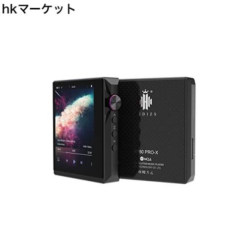Hidizs AP80PRO-XポータブルHiFiミュージックプレーヤー,ポータブルDAPオーディオ,デジタルオーディオプレーヤー,ハイレゾプレーヤー,3.5