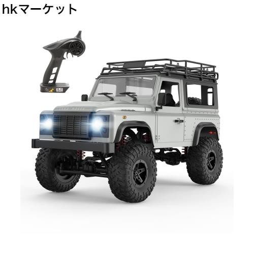 DEERC ラジコン クローラー ラジコンカー オフロード 4WD 1/12 独立懸架 操作時間100分 RCカー 大人向け 子供 LED付き カスタム可能 四輪