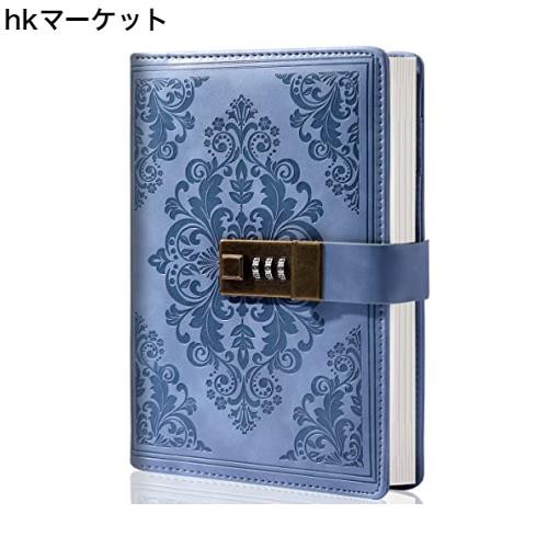 日記帳 鍵付き アンティーク 鍵付き日記帳 詰め替え可能 鍵付き