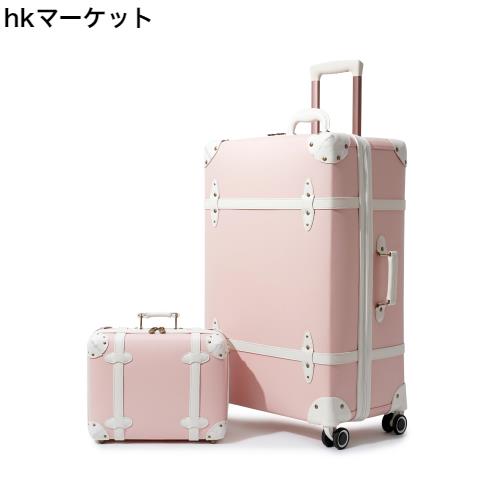 [NZBZ] スーツケース 手作り キャリーバッグ 軽量 トランクケース ア トランク おしゃれ かわいい キャリーバッグ 出張 修学旅行 TSAロッの通販は