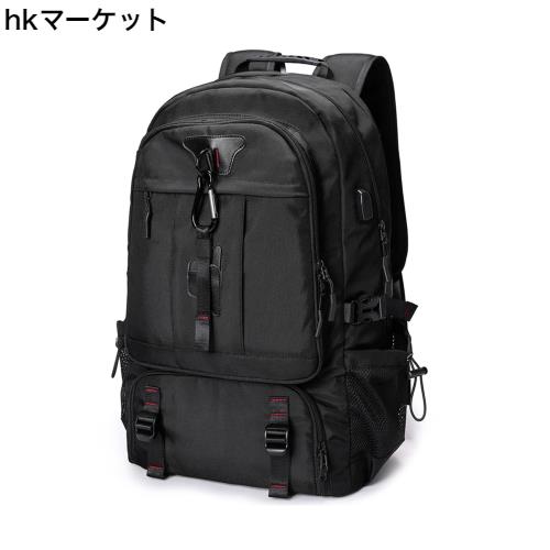 [shrradoo] 登山バッグ バックパック リュックサック 防水 65L 大容量 軽量 17インチPC適用 通勤 ビジネス 防災 旅行 釣り ハイキング キ
