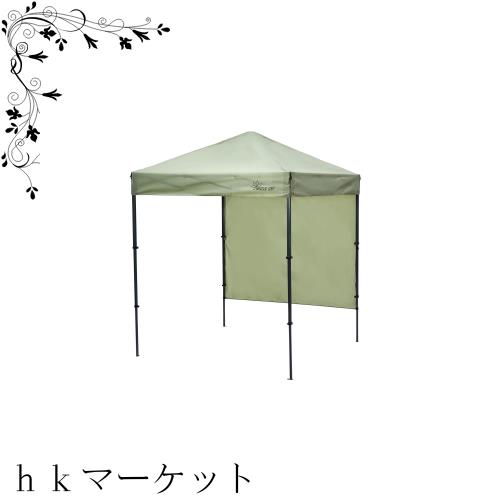 【限定！】SOLO UP ワンアクション タープ ワンタッチ タープテント キャンプ テント アウトドア サンシェード 横幕付き コンパクト 1.8m