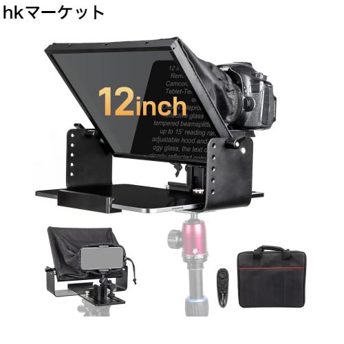 Moman MT12 テレプロンプター スマホ/iPad用ミニプロンプター