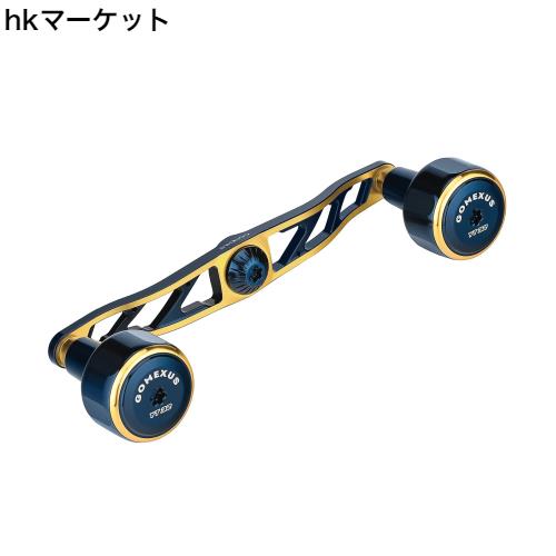 ゴメクサス CH130 リールハンドル ダイワ (Daiwa) シマノ (Shimano) ベイトリール対応 ダブルハンドル シーボーグ ソルティガIC 専用 両