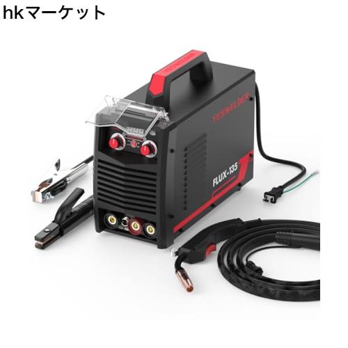 YESWELDER 半自動溶接機 135A ノンガスMIG/アーク溶接/lift TIG 100V 
