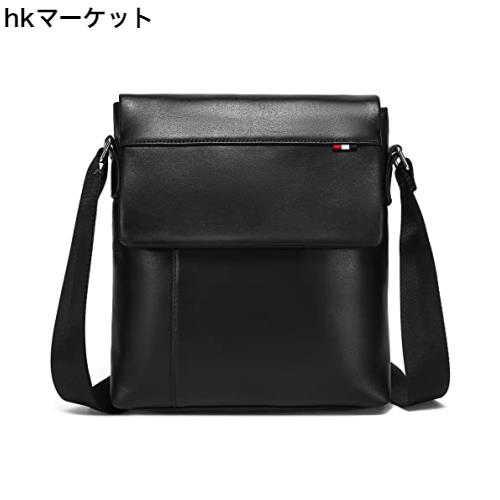 LANNSYNE ショルダーバッグ 本革 メンズ ショルダーバック 人気 革 肩掛けバッグ 男性 10.5インチiPad対応可 通勤 カジュアル 自転車 ア