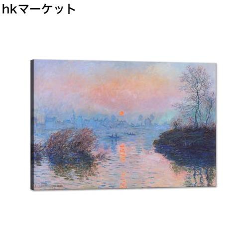 モネ 絵画 アートパネル クロード モネ 日の出 油絵 ポスター 玄関 壁掛け 絵画 インテリア 飾り絵  木枠付きの完成品(30x40cm)の通販はau PAY マーケット - hkマーケット | au PAY マーケット－通販サイト