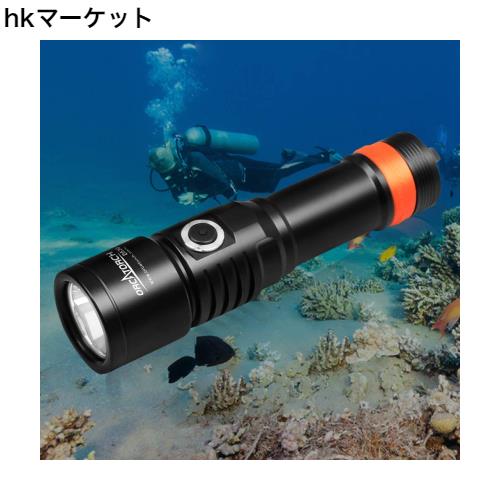 ORCATORCH D530 ダイビングライト 最大1300ルーメン ダイバーライト 多