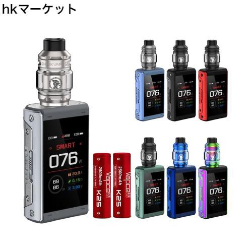 【T200】GEEKVAPE Aegis Touch X T200 KIT ギークベイプ イージス タッチ＋バッテリー2本セット/VAPE(ベイプ) スターターセット (Silver)