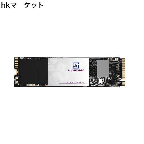 Superpard SSD 2TB M.2 NVME PCIe Gen4.0x4 2280 読取り最大5,500MB/秒 内蔵型 PS5対応 TLC 3D NAND ノートパソコン/デスクトップパソコの通販は