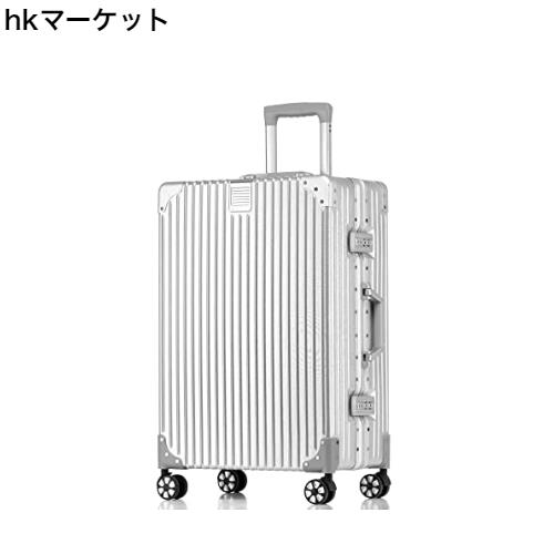 [Yuweijie]（Lサイズ） スーツケース アルミフレーム キャリー ケース機内持ち込み 預け入れスーツケース 大型トロリーケース 軽量トラベルケース 