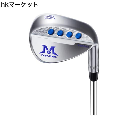 MAZEL (マゼル) FORGED 鍛造ゴルフサンドウェッジ メンズ 右利き ロフト角:48度、50度、52度、54度、56度、58度、60度 ワイドソールウェ