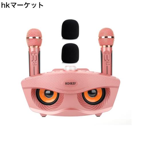 カラオケマイク 家庭用カラオケシステム ワイヤレスマイク マイク2本 無線接続 Amazon | AUX カラオケマイク 家庭用カラオケシステム