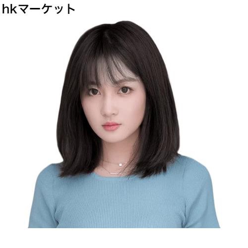 YXO 人毛フルウィッグ セミロング ボブ つむじ手植え 小顔 ストレート 医療用 ミディアムヘア レディース 女性用 かつら 空気感 自然 wigの通販はその他ビューティ・コスメ