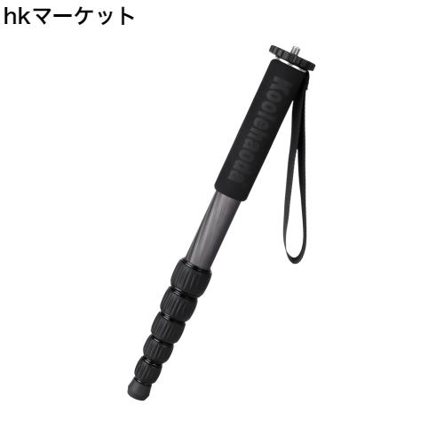 Koolehaoda 一脚カーボンファイバー製カメラ用旅行一脚 耐荷重10kg脚径28mm 6段階伸縮 収納高38cm コンパクト 便利 軽量 旅行用 (MP-286Cの通販は 6,902円