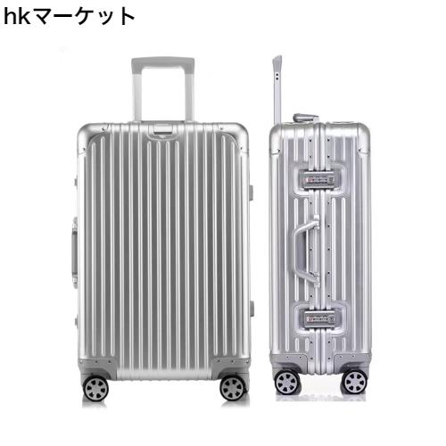 [Yuweijie] スーツケース キャリーケース オールアルミ合金ボディキャリーバッグ 機内持ち込み 耐衝撃 大型 軽量 静音ダブルキャスター T