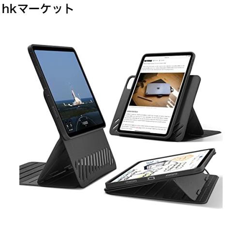 ESR iPad Pro 11インチ ケース (第4/3/2/1世代) 2022/2021/2020/2018対応 頑丈な保護 取り外し可能なマグネットカバー 調整可能な縦/横向の通販は