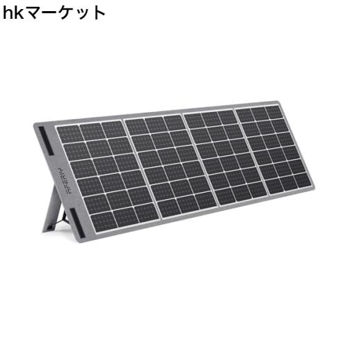 AFERIY ソーラーパネル 200W 折り畳み式 ソーラーチャージャー 23%高効率 単結晶 MC4ケーブル付き Type-C QC3.0*2 DC5521 ポート4つ 逆電の通販は