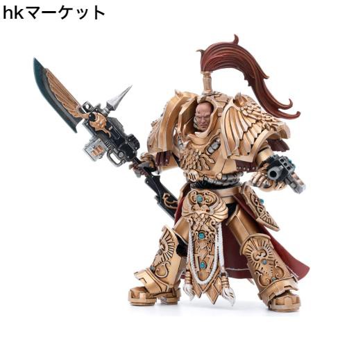 HiPlay JoyToy 1/18 兵士 可動 フィギュア- Adeptus Custodes Shield-Captain in Allarus Terminator Armour Hydon Seronisの通販は