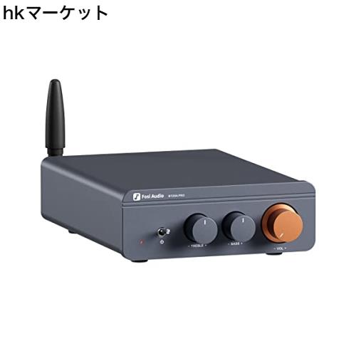 Fosi Audio BT20A Pro 300W x2 TPA3255 Bluetooth 5.0 パワーアンプ ホーム オーディオ ステレオ 2チャンネル アンプ レシーバー ミニ Hi