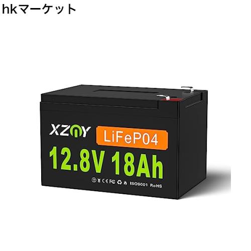 XZNY 12V 18Ah LiFePO4 リチウム電池 12V 充電式リチウム電池は 10 年の耐用年数、作り付け 20A BMS の 12V 18Ah 深い周期電池、バックアの通販は 11,452円