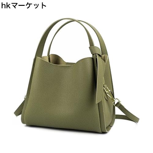 [Kyoei-Tech] ハンドバッグ レディース 高級本革 ショルダーバッグ レザーバッグ フォーマルバッグ 肩掛け 斜め掛け スカーフ付き カバン