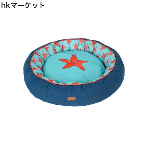 AKAGIICHI 犬 ベッド 猫 べッド 夏 ペットベッド 猫ハウス 犬ハウス ペット用品 犬/猫用ベッド 洗える 涼感 涼しい 犬寝る 海柄 丈夫 良の通販は
