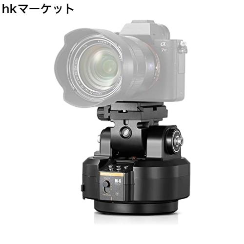 SOONPHO 電動雲台 M6 AI自動追跡 360°回転可 耐荷重2kg 操作簡単 長時間使用可能 スマートフォン カメラ対応 日本語説明 ライブ配信 ビの通販は