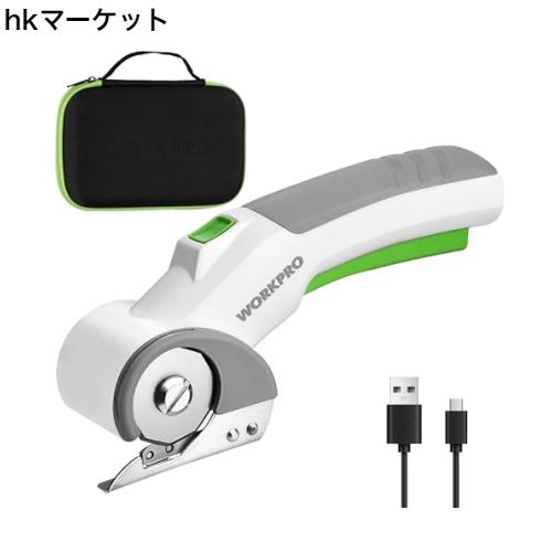 WORKPRO 電動カッター コードレスマルチカッター 電動ダンボール