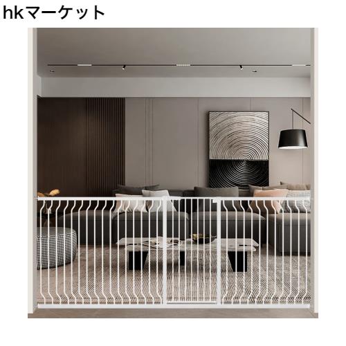 Seogva ベビーゲート ハイタイプ 高さ103cm 拡張フレーム付き 自動ロック 高さ100cm以上つっぱり式 穴開け不要 前後90度開閉 セーフティの通販は
