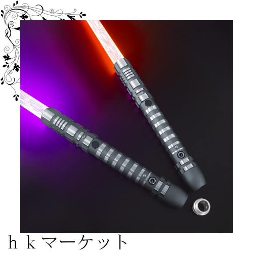 YDDSABER ライトセイバー フルカラー16色切り替え メタルアルミ柄、 ゴースト プレミアム フォース FX ブラックシリーズ ライトセーバー の通販はその他おもちゃ