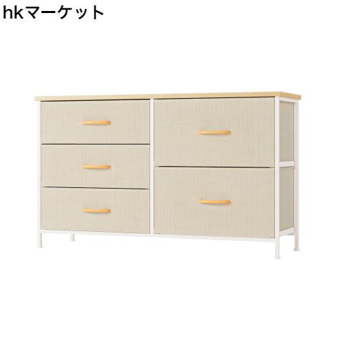 チェスト❤️大容量 タンス 収納チェスト オーガナイザー 木製天板 衣類