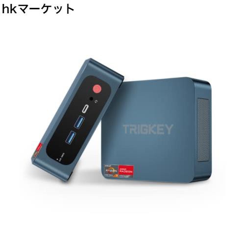 ミニPC Ryzen 7 TRIGKEY Speed S5 Pro R7-5800H(8コア16スレッド, 最大4.4 GHz) 32G DDR4 1TB M.2 NVME SSD 高性能小型PC, USB 3.2 Gen2,の通販はその他パソコン・PC周辺機器