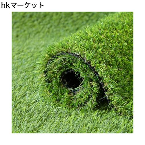 人工芝 ロール 2mx10m リアル感 芝丈38mm 高耐久 透水タイプ 防草シート 48本ピン付き フレッシュグリーン (2×10m)の通販は