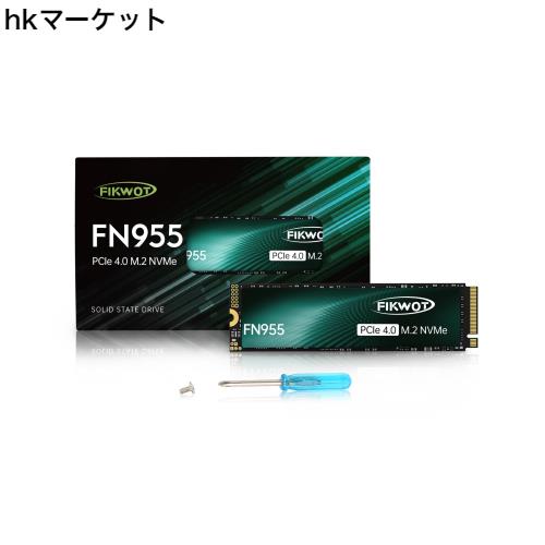 Fikwot FN955 1TB SSD M.2 2280 PCIe Gen4 x4 NVMe 1.4 最大7350MB/s 3D TLC NANDフラッシュ 内蔵SSD グラフェン冷却ステッカー ダイナミの通販は 10,697円