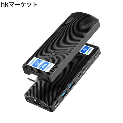 HigolePC スティックPC スティックパソコン Celeron J4125 8GB 256GB Windows 11 Pro 超小型PC ミニPC 4K対応 フル機能Type-C 1Gbps有線Lの通販は