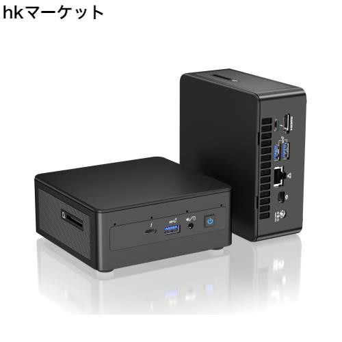 ミニpc、Intel nuc 11 Pro Kit、 第11世代 Intel Core i5-1135G7 4コア 8スレッド 最大周波数4.2GHz 16GB DDR4+512GB SSD M.2 NVMe PCle4