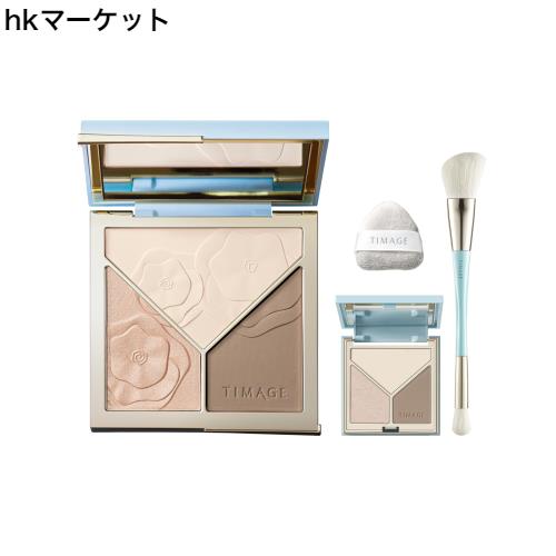 TIMAGE (ティメージ)ブロンザー ハイライト シェーディング マットハイライト ハイライトパウダー ノーズシャドウ シェーディング スリー