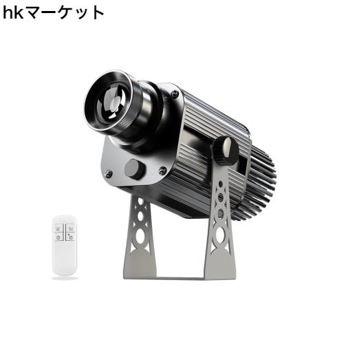 LED広告ロゴGOBOプロジェクター 50W屋外防水 リモコンロゴ回転静投影 焼肉店 居酒屋 店舗入口 会社ロゴ表示(50W-防水)の通販は